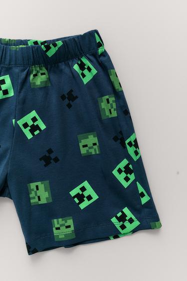 AGES 6-14 / MINECRAFT © MOJANG AB. ™ PYJAMAS - Blue by Zara