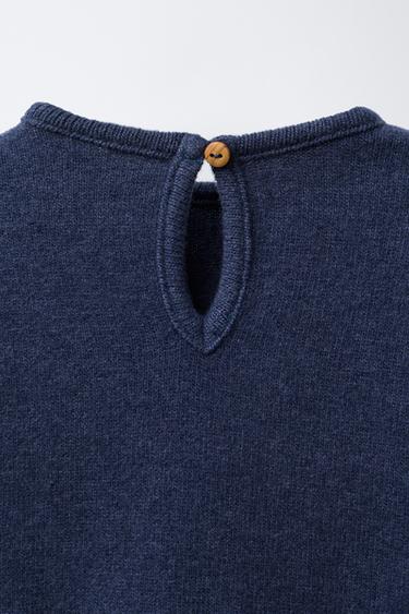 T-SHIRT SOFT TOUCH - Bleu marine de Zara - Image 2