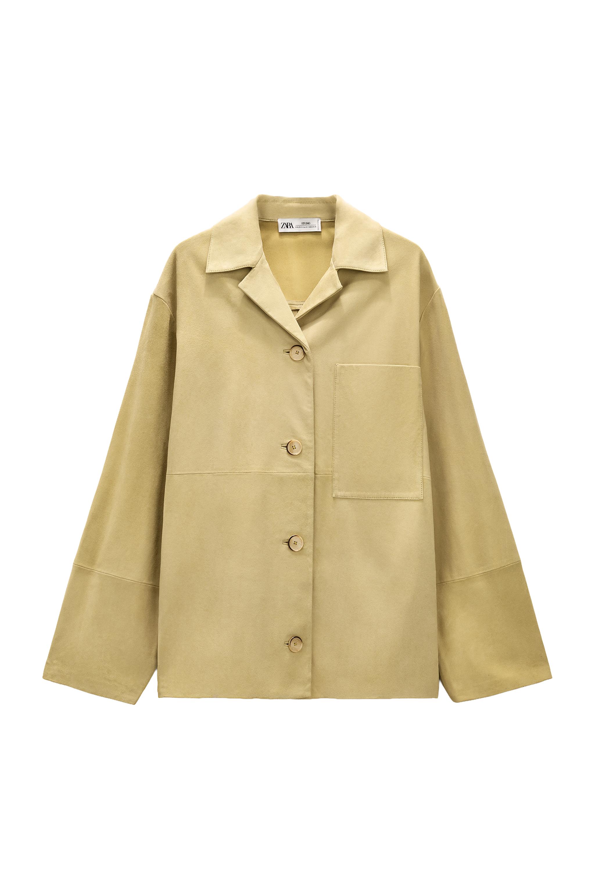 LIMITED EDITION SUEDE LEATHER POCKET SHIRT