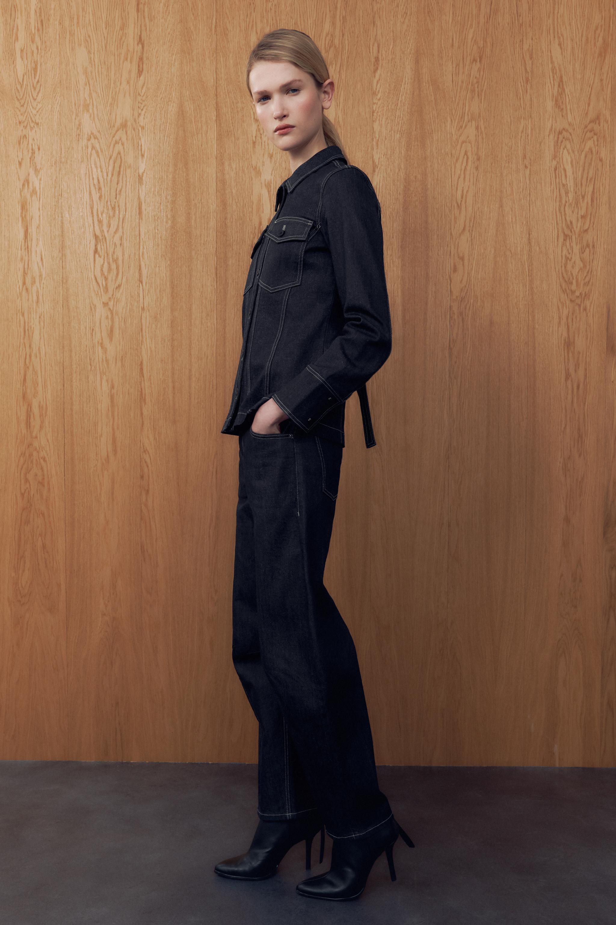 プルタブ付きヒールショートブーツ - ブラック | ZARA Japan / 日本