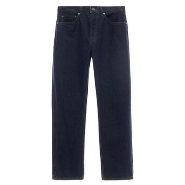 STRAIGHT-LEG JEANS - Blue by Zara