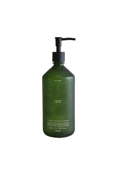 (1 L) JABÓN LÍQUIDO CORPORAL VIBRANT WOOD - Verde de Zara