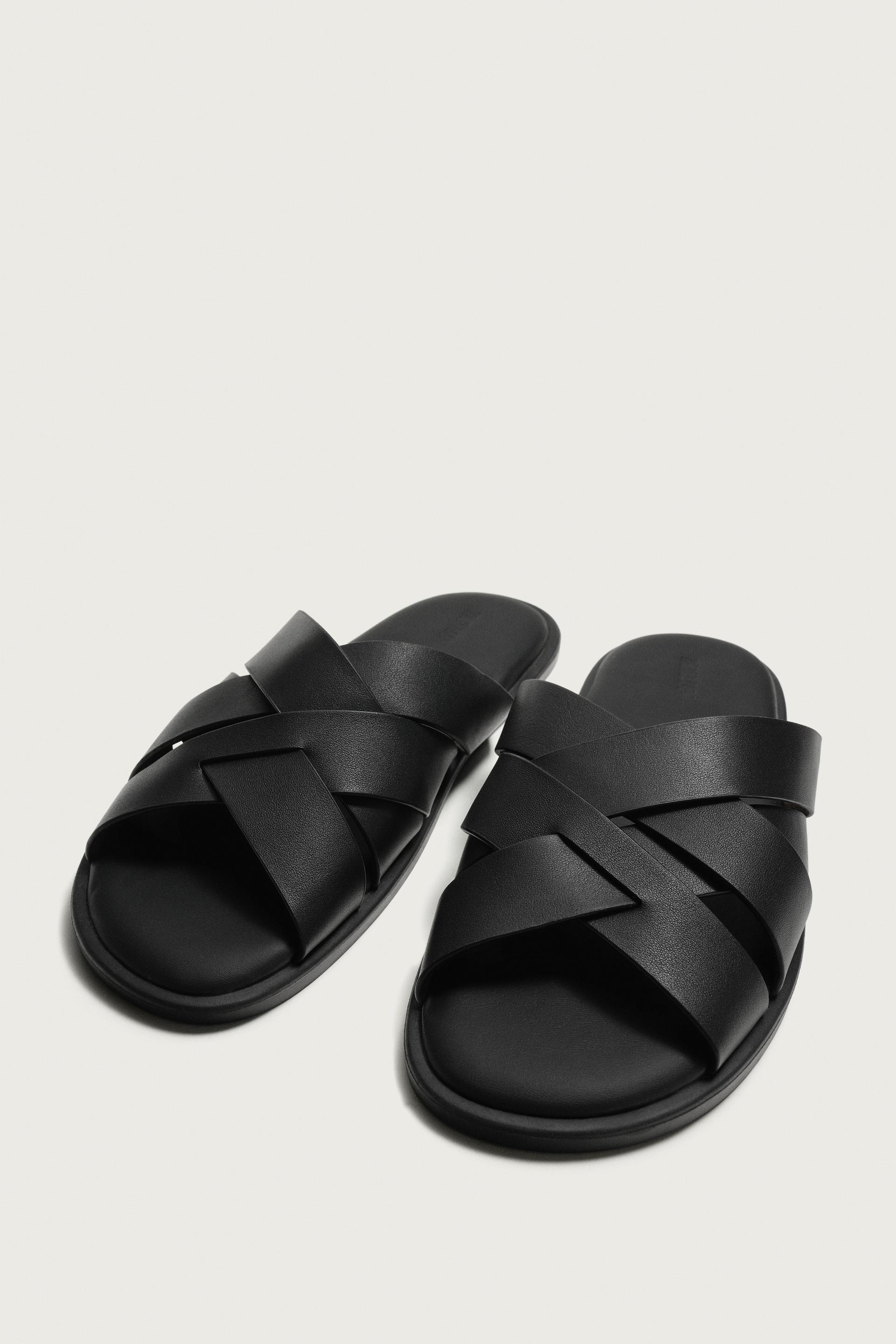 Leather Strappy Sandals - Image 5