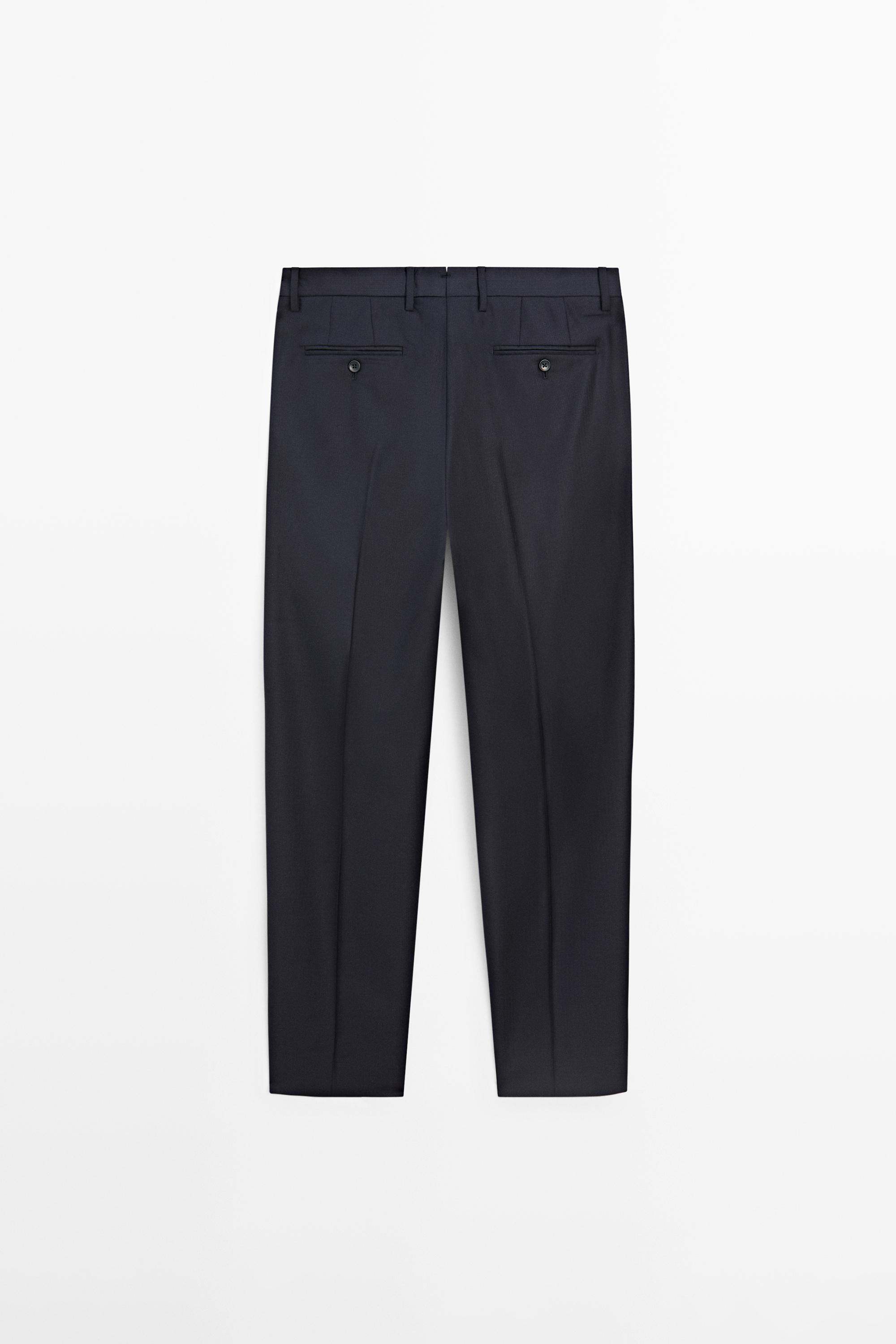 Pantalon costume laine froide