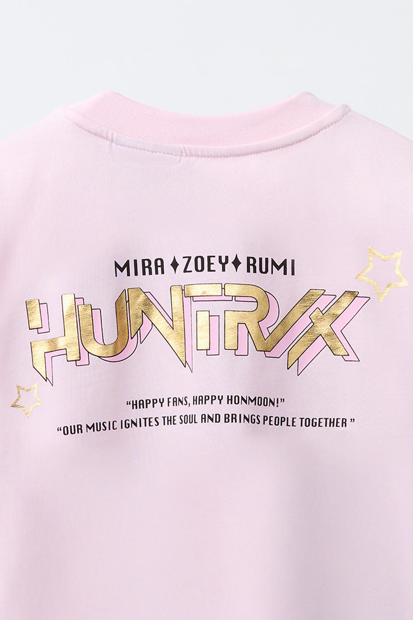 Детская футболка Zara Kpop Demon Hunters™ Netflix © T-SHIRT, цвет: Розовый — фото 4