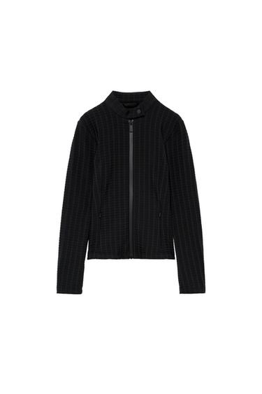 스키 컬렉션 통기성 발수 재킷 - Zara 블랙