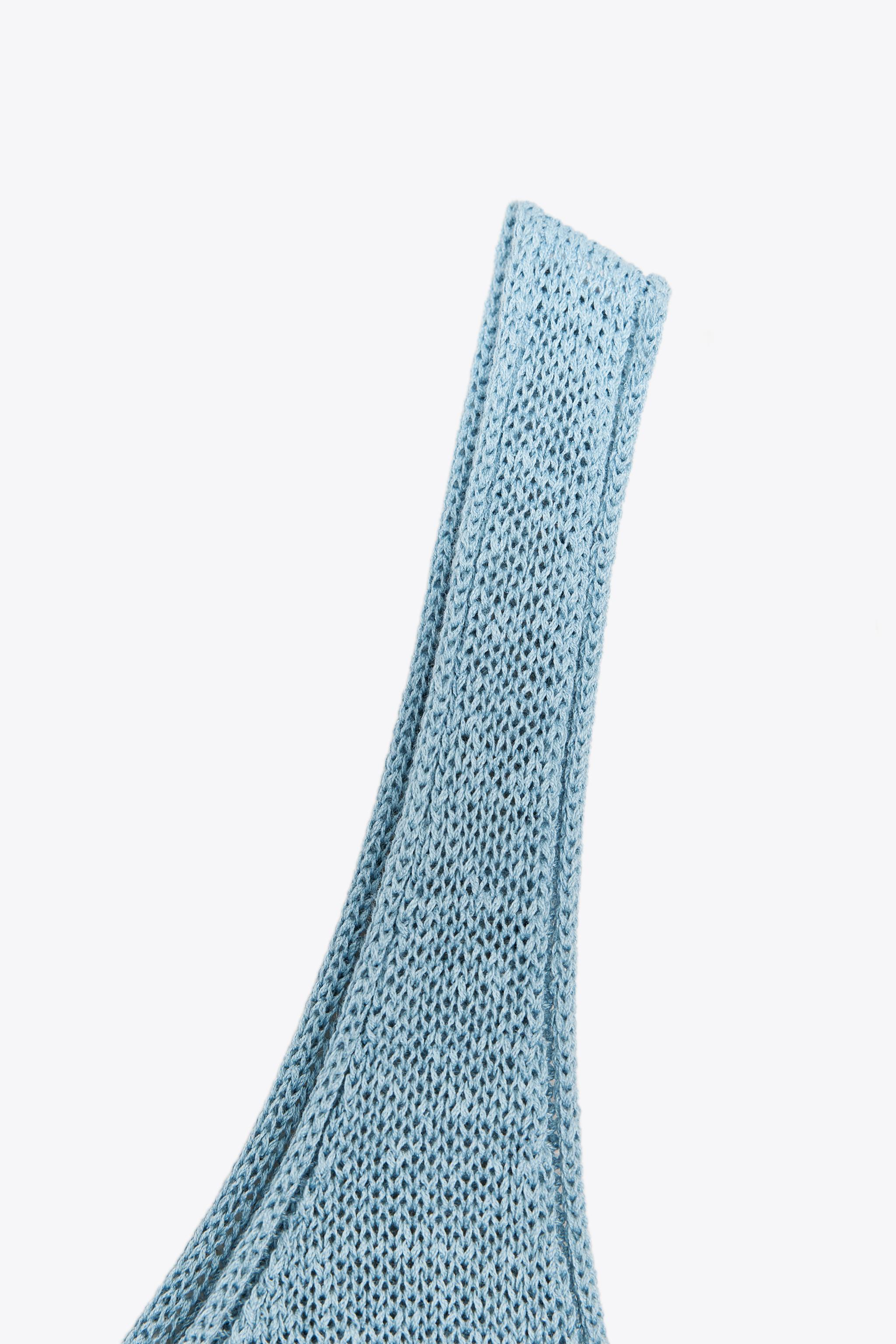 LINEN KNIT TOP