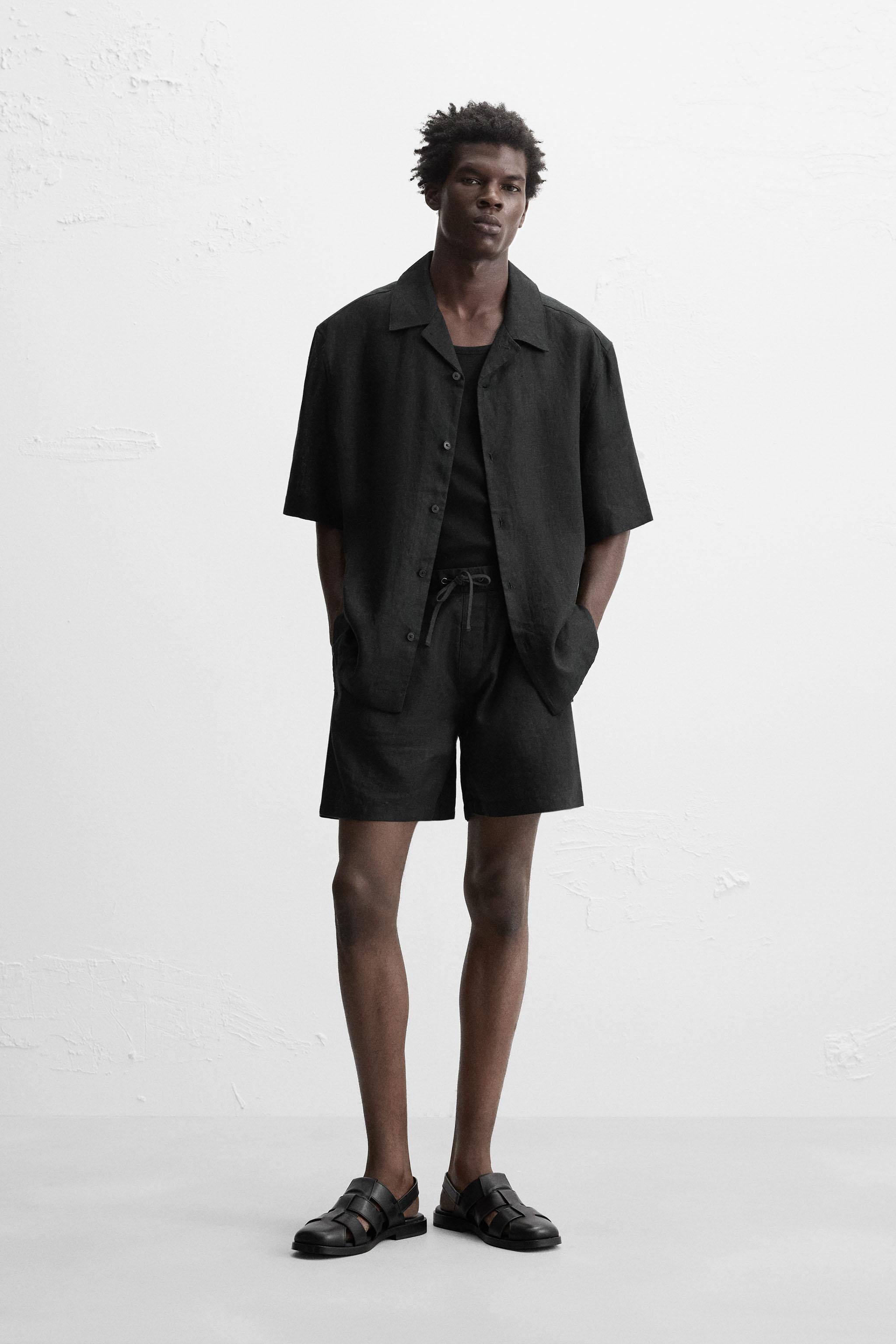 【ZARA】リネンパンツ ZW COLLECTION  3136/168/800 ZARA】リネンパンツ ZW COLLECTION 3136/168/800 (ZARA/パンツ