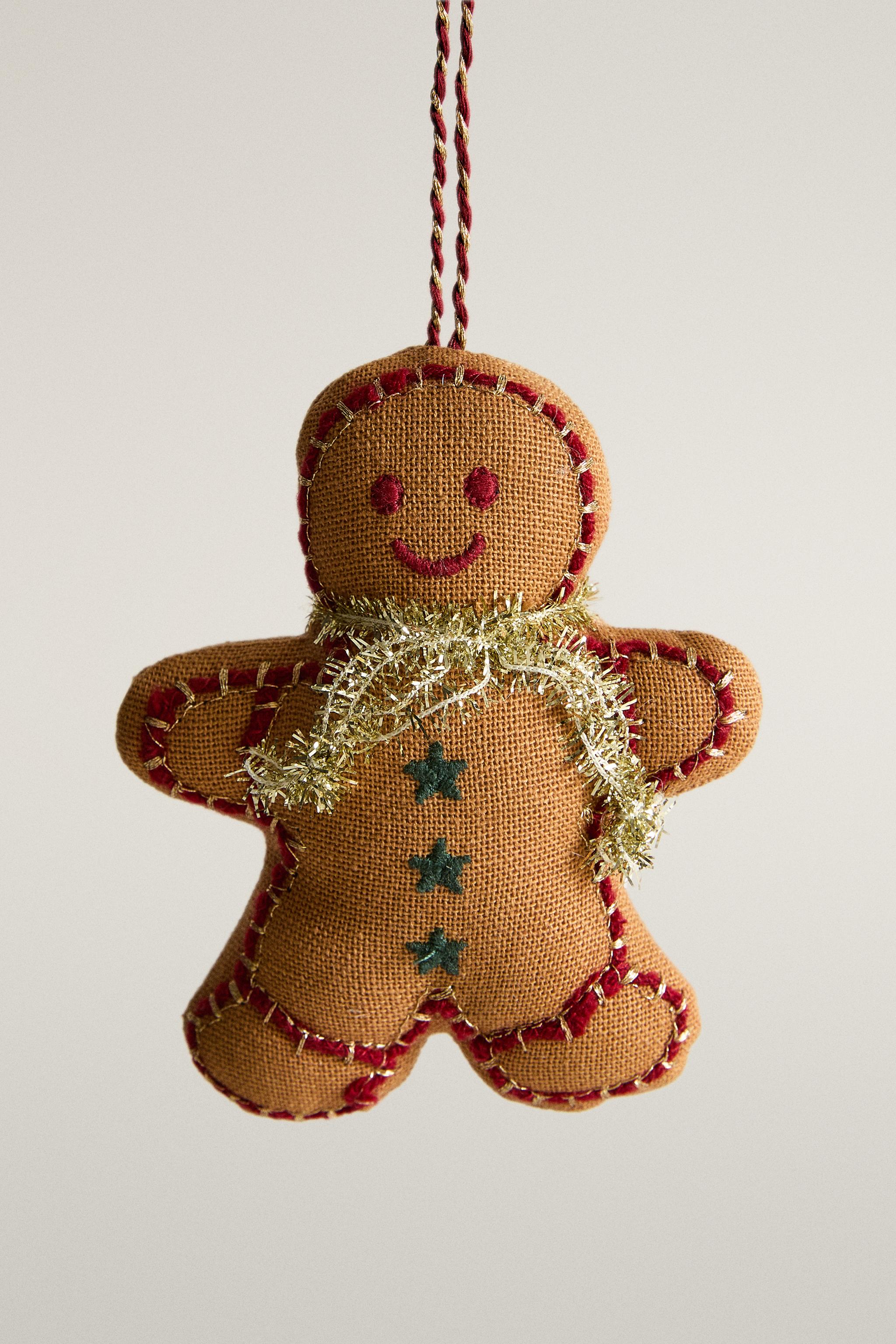 GINGERBREAD MAN CHRISTMAS TREE DECORATION