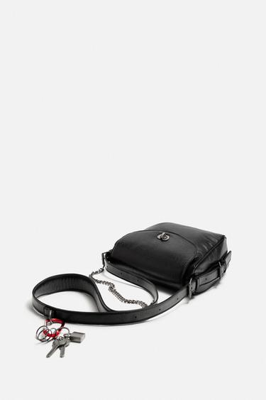 CHAIN CROSSBODY BAG - Black by Zara - Image 4