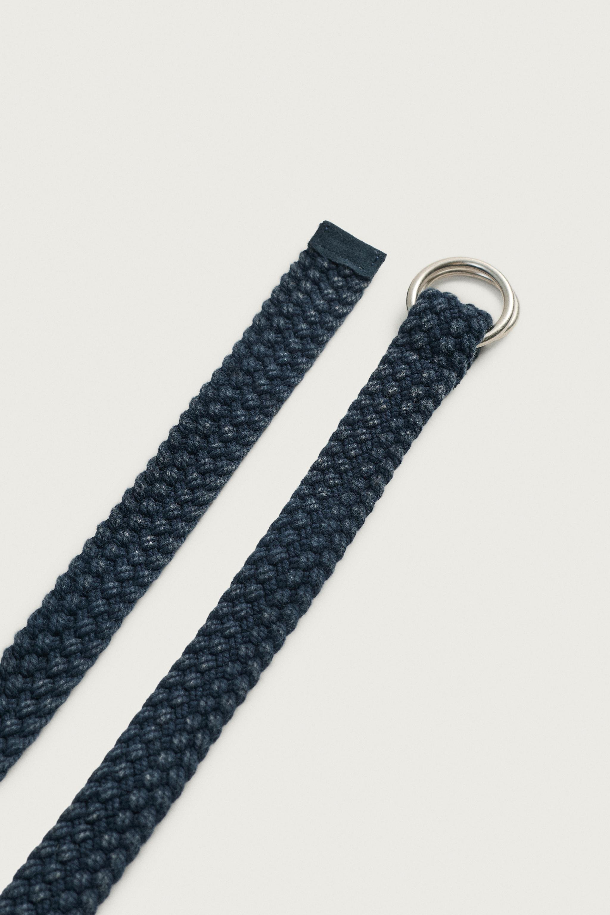 CEINTURE TRESSÉE EN COTON