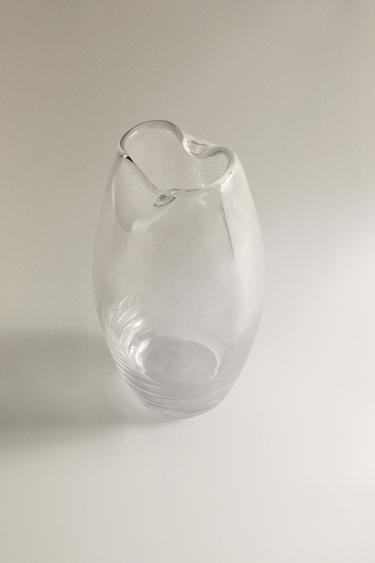 VASE HAUT À COL IRRÉGULIER - Perle / Beige de Zara - Image 1