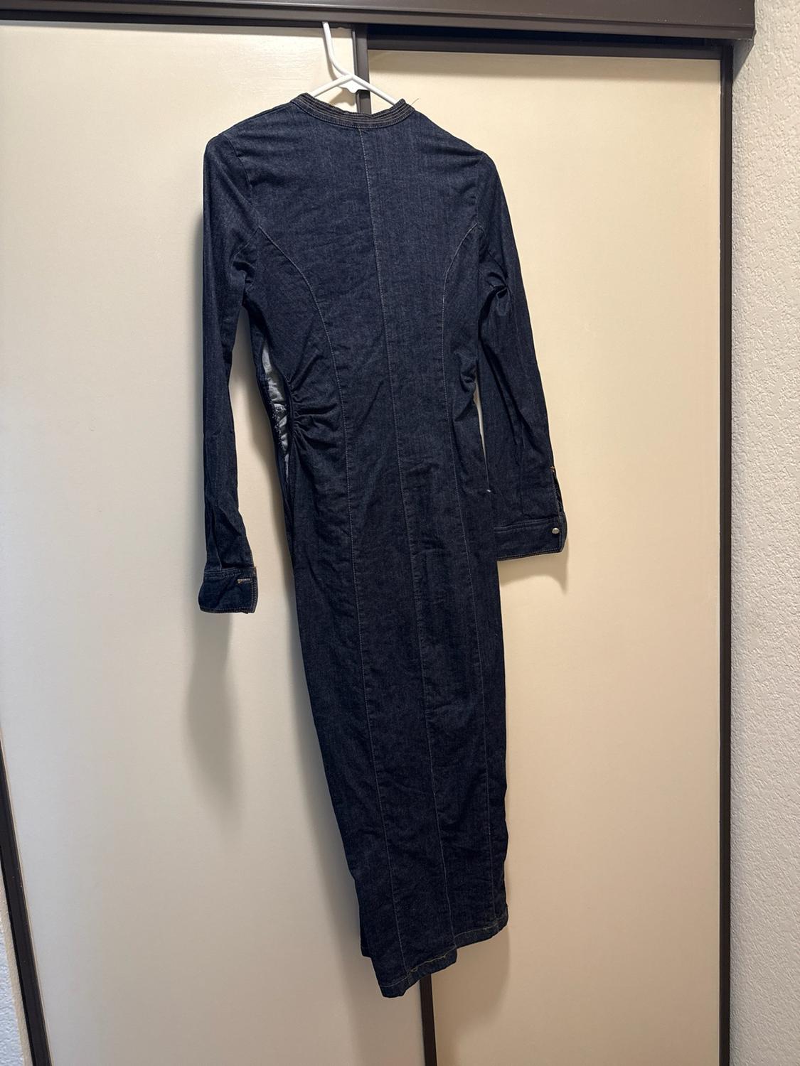 DENIM EFFECT SHIRTDRESS - Image 2