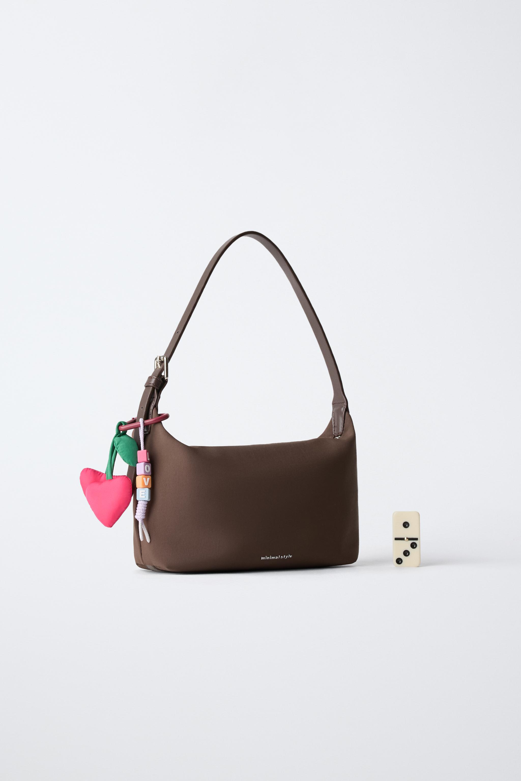 CHARM CROSSBODY BAG - Brown | ZARA South Africa