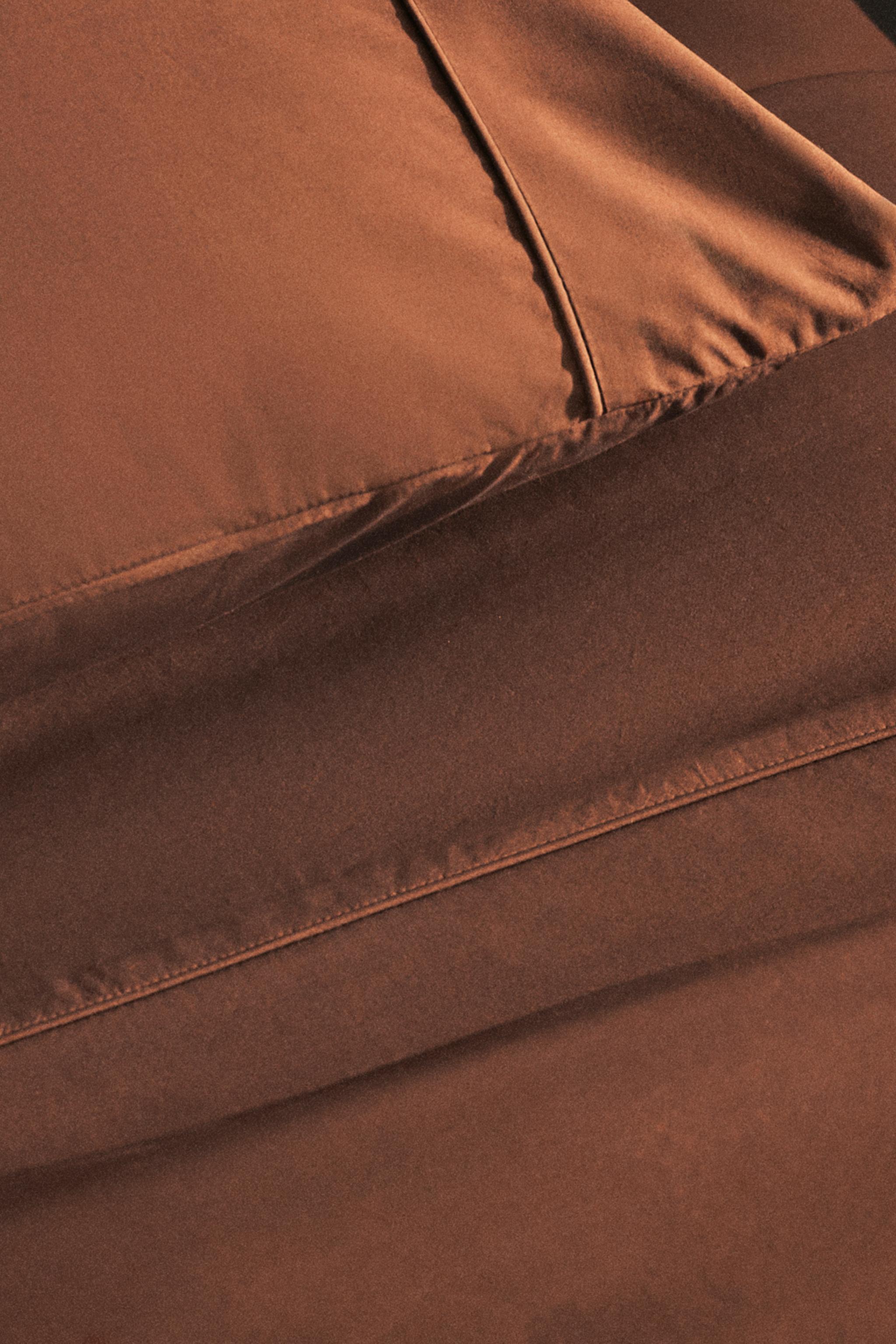 PERCALE COTTON FLAT SHEET (300 THREAD COUNT)