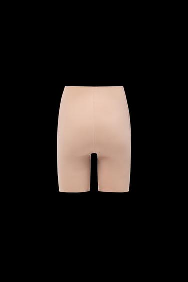 Zara BODY SHAPE BIKE SHORTS - Beige-pink