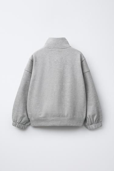 CHAMPION ® X ZARA SLOGAN SWEATSHIRT - Grey marl by Zara - Image 1