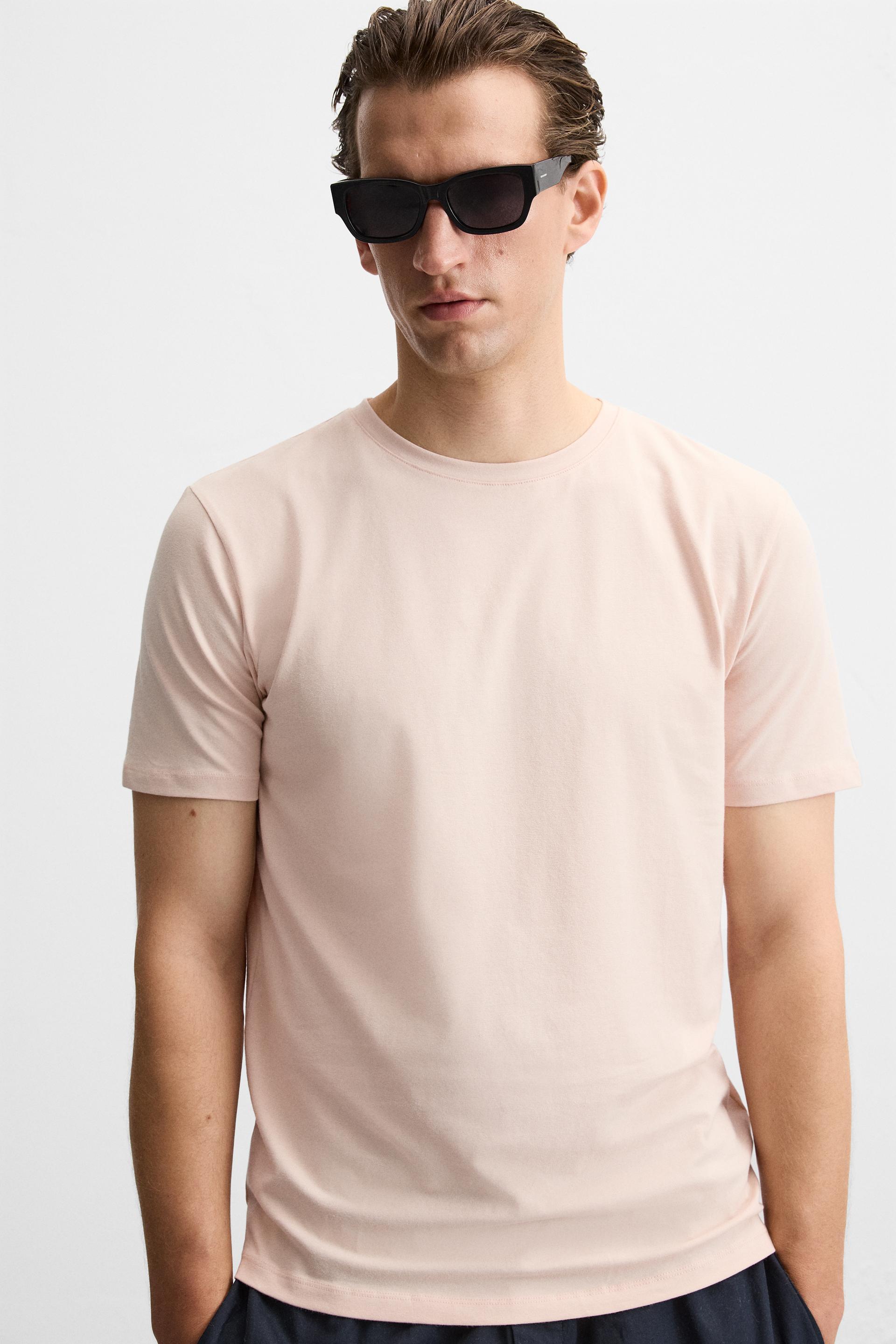 Zara camisetas basicas hombre sale