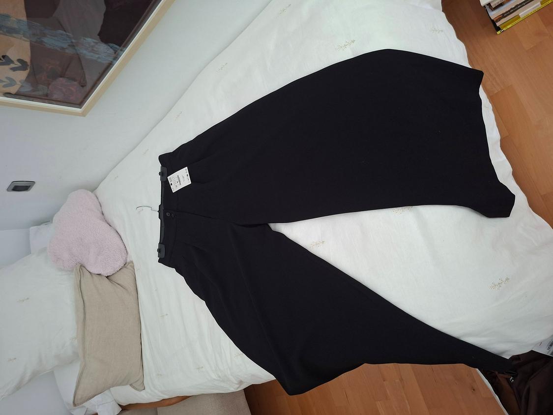 ZW COLLECTION DARTED ANKLE-LENGTH TROUSERS - Image 4