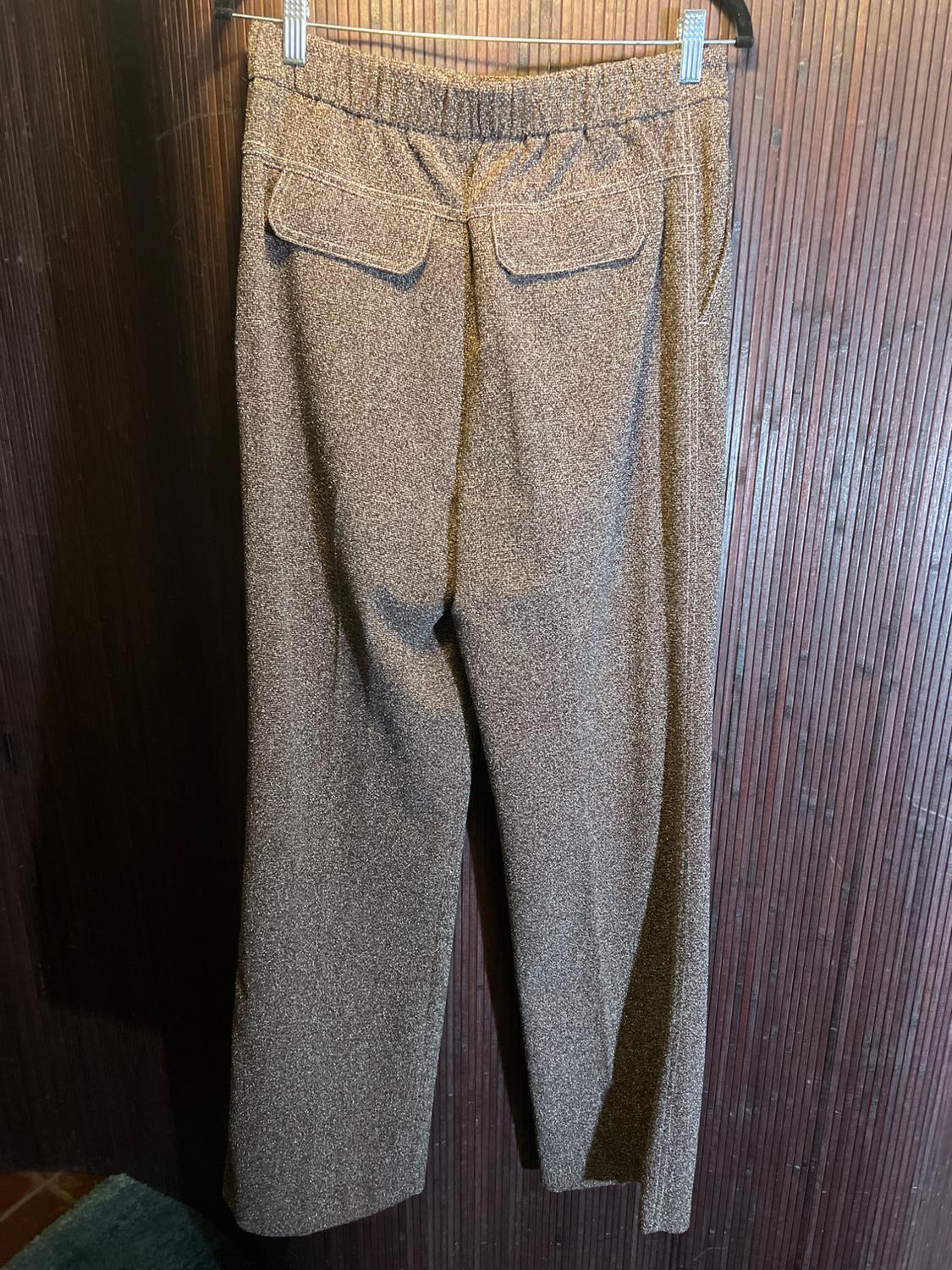 STRAIGHT LEG PANTS WITH TOPSTITCHING ZW COLLECTION - Image 2