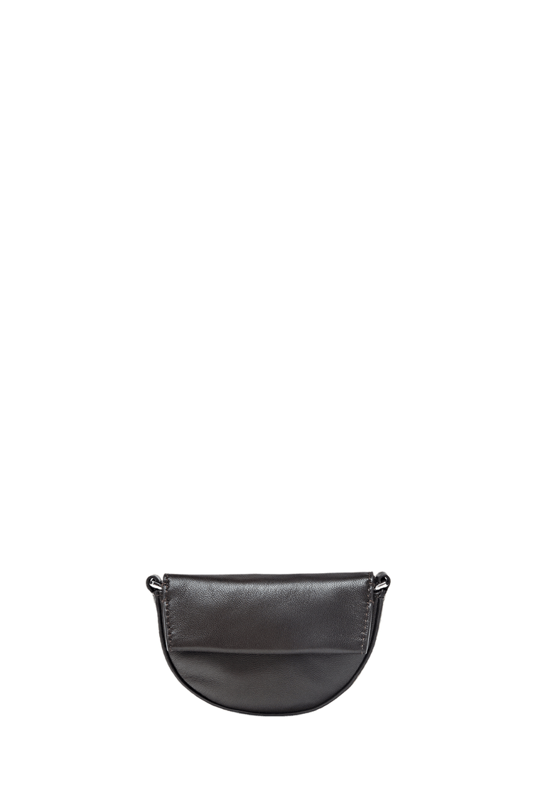 Nappa leather mini crossbody bag — Brown