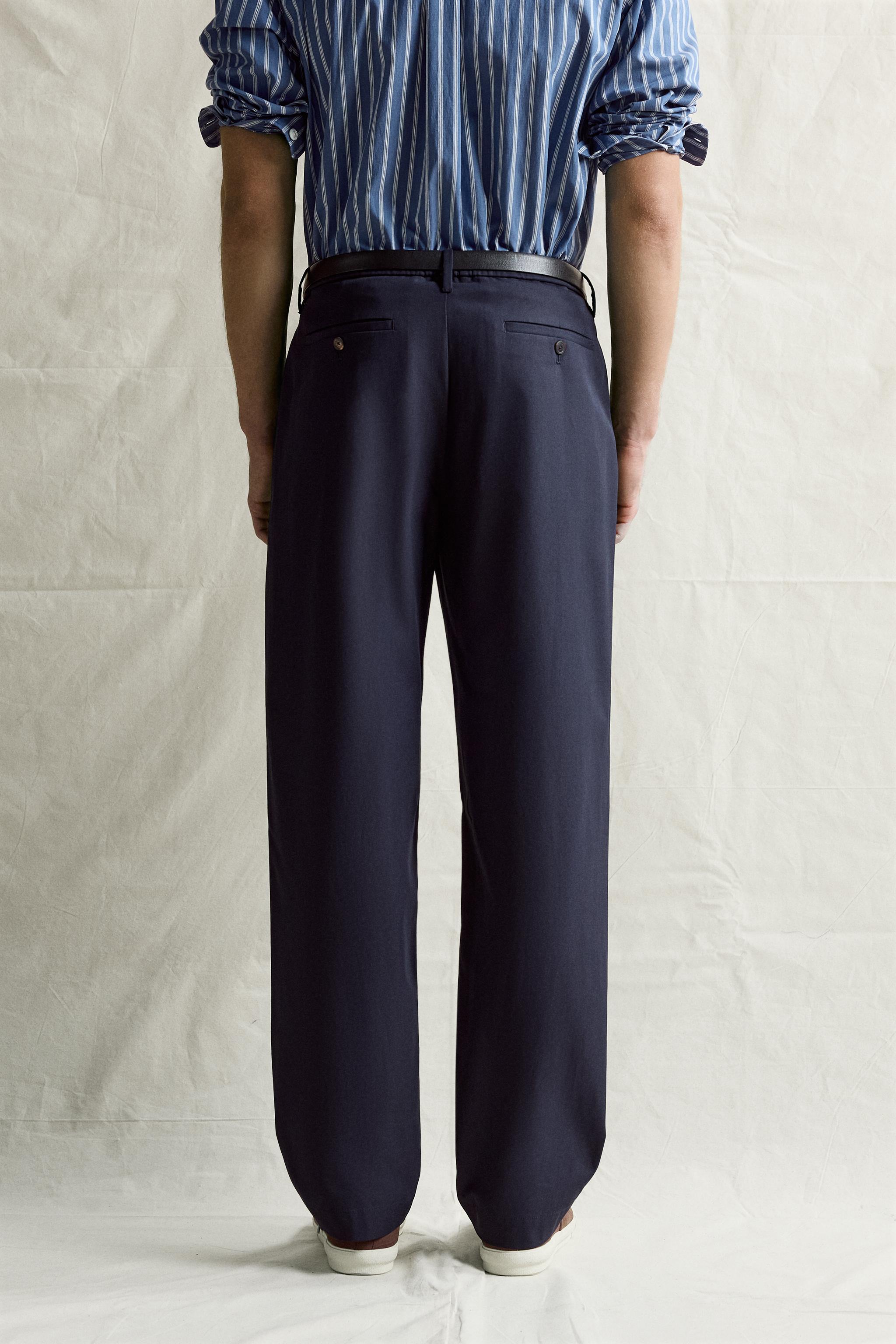 COMFORT RELAXED-FIT TROUSERS