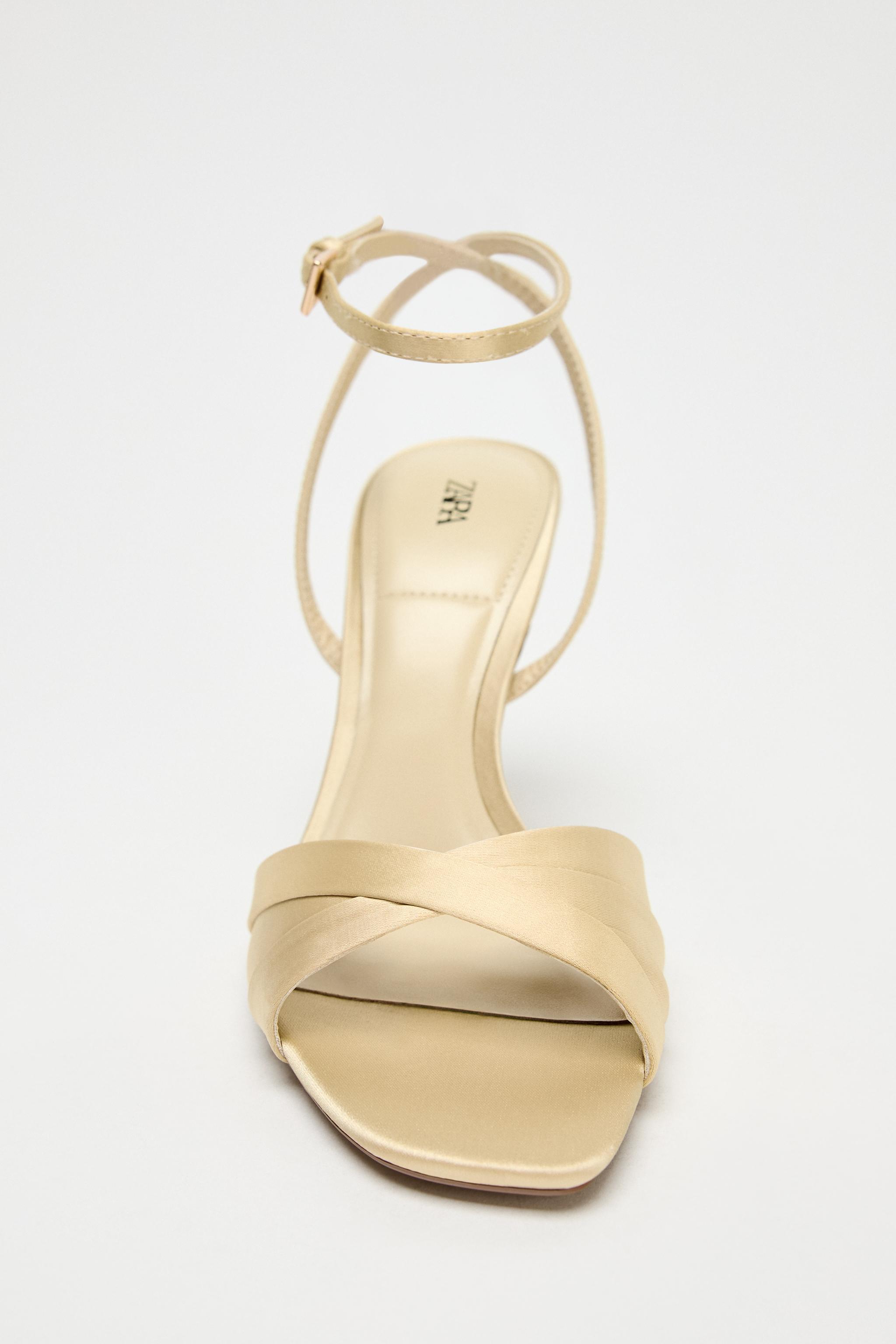 【ZARA】サテンハイヒールサンダル 2310/510/002 ZARA】サテンハイヒールサンダル 2310/510/002 (ZARA/サンダル