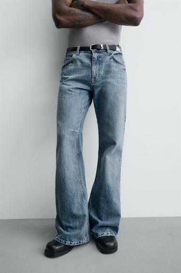 JEAN FLARE FIT - Bleu clair de Zara - Image 4