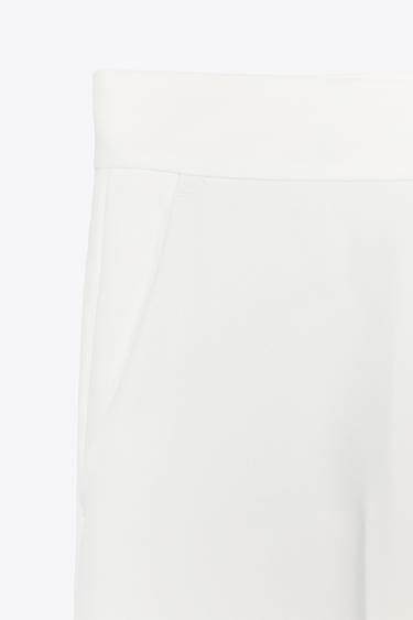 PANTALON LARGE ZW COLLECTION - Écru de Zara - Image 6