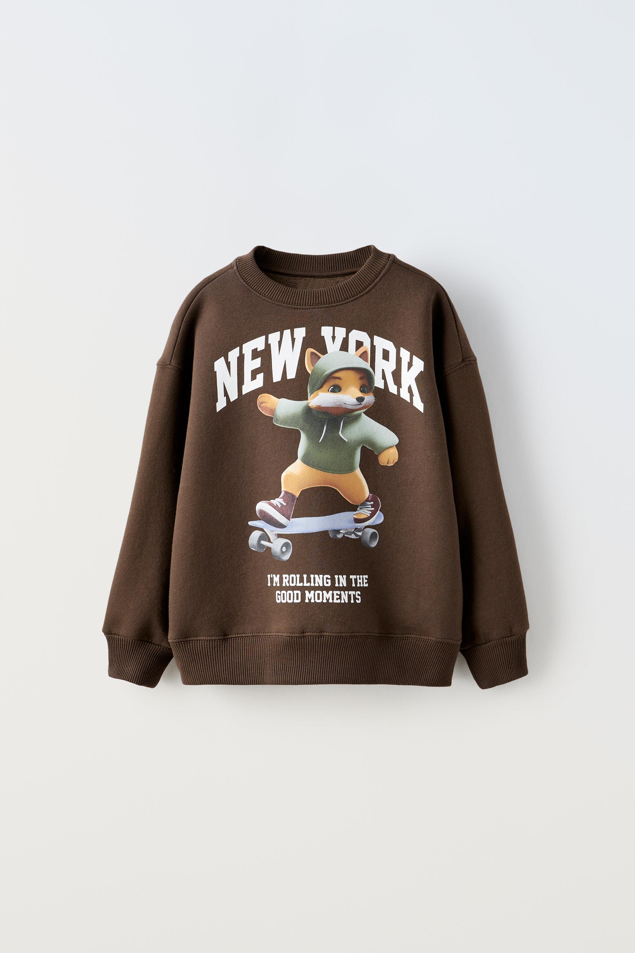 Zara discovery channel on sale sweatshirt