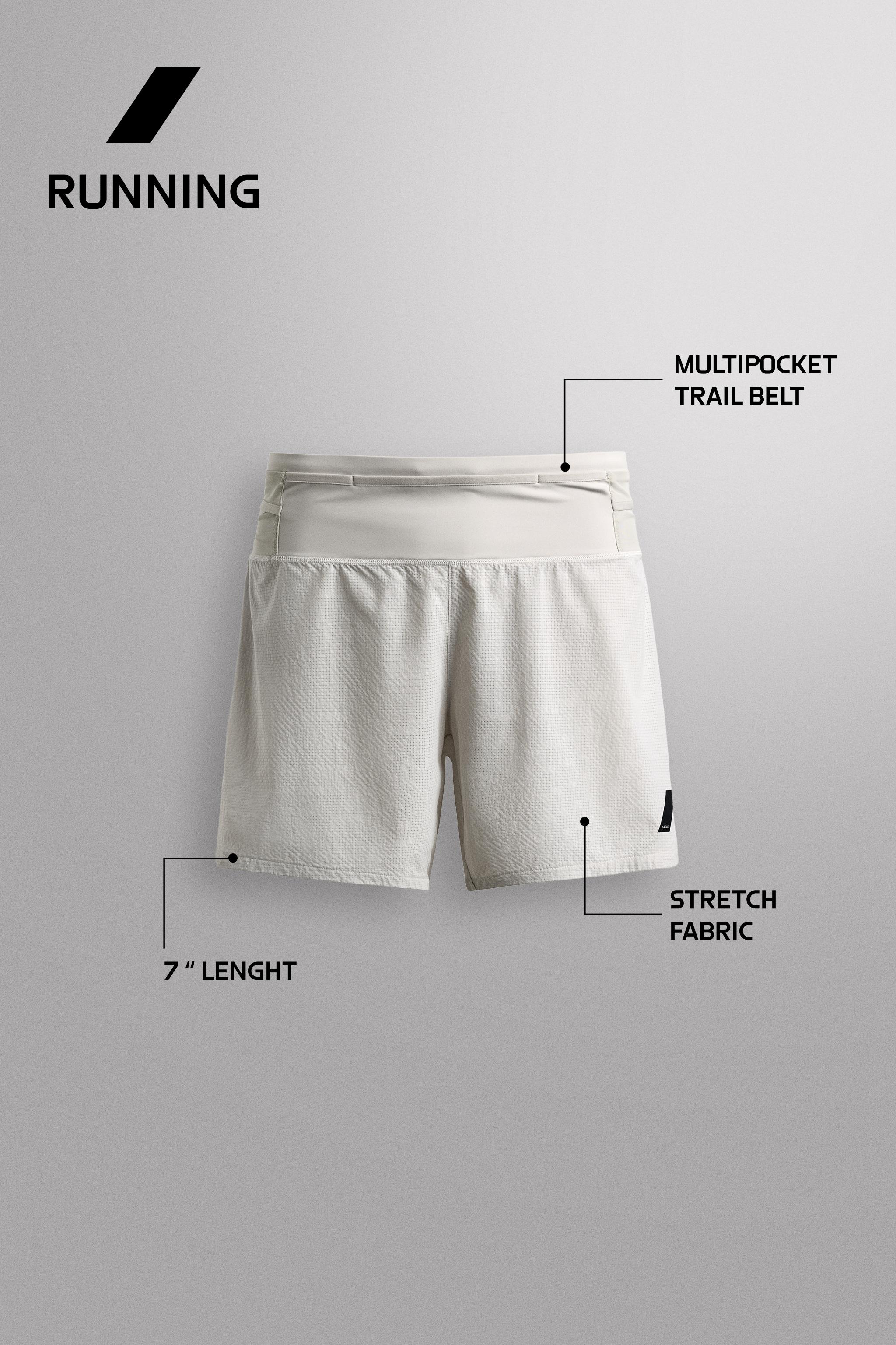 SHORT DE TRAIL RUNNING 7"
