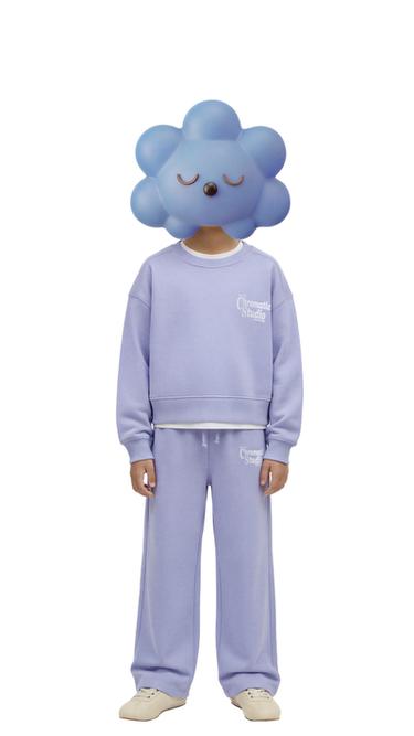 SLOGAN PRINT SWEATSHIRT - Blue by Zara