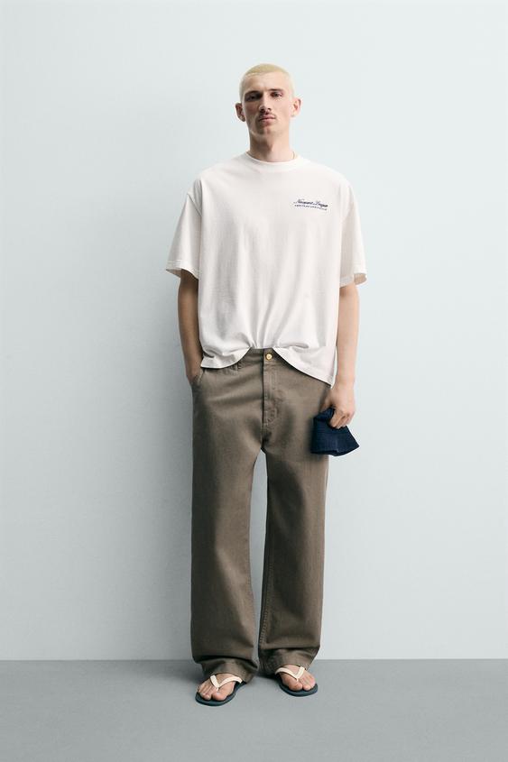 COMBINATION NAUTICAL PRINT T-SHIRT from Zara - $39.90