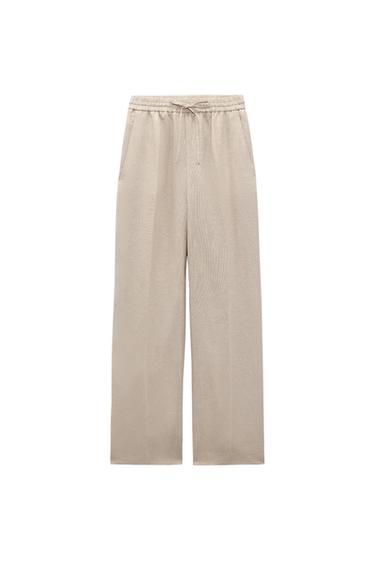 100% LINEN TROUSERS
