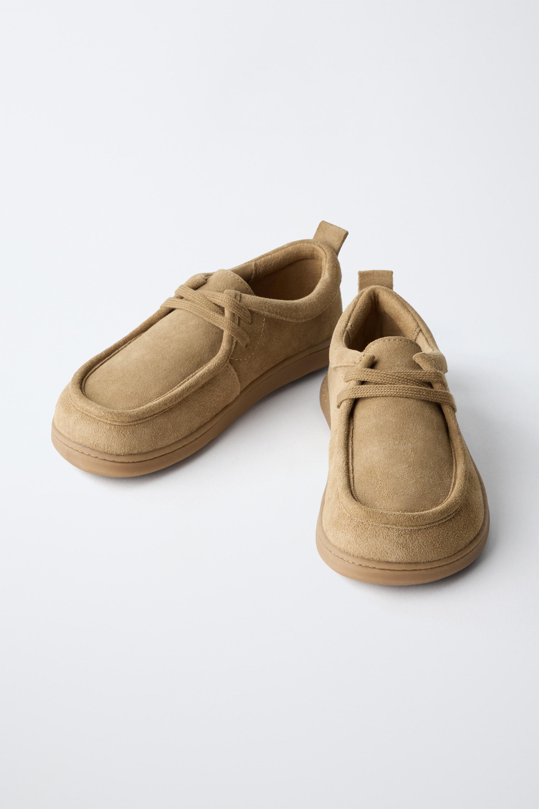 CHAUSSURES BATEAU BAREFOOT EN CUIR À LACETS