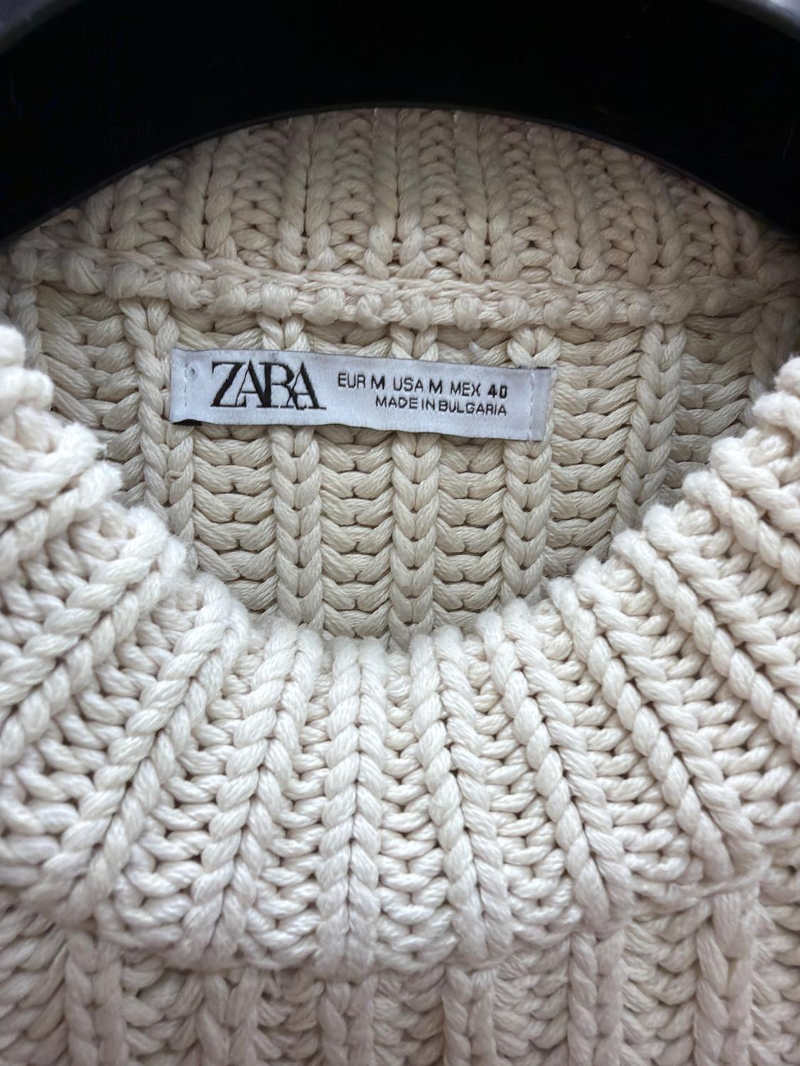 TEXTURED COTTON SWEATER - Image 3