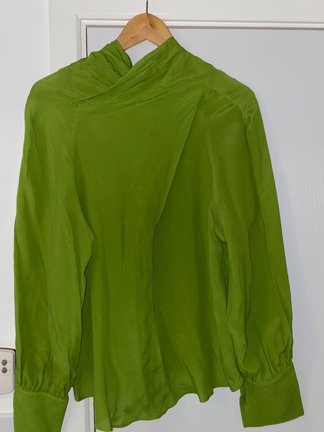 FLOWING BLOUSE WITH BOW - Image 2