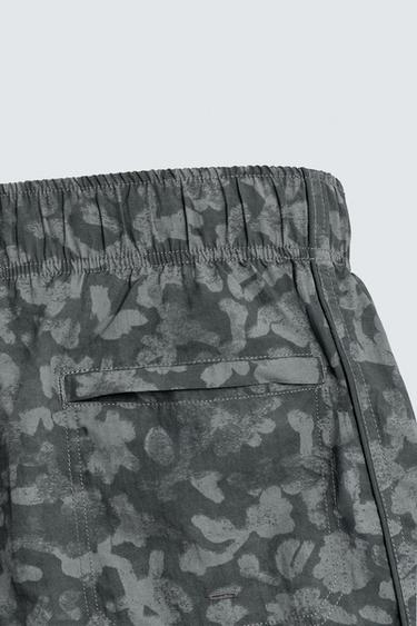 MAILLOT DE BAIN LONG IMPRIMÉ - Gris de Zara - Image 8