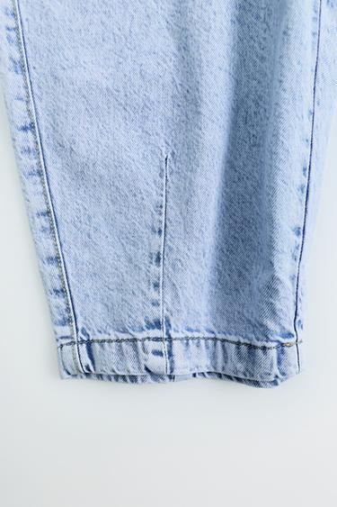 ELASTICATED BALLOON JEANS - Blue by Zara