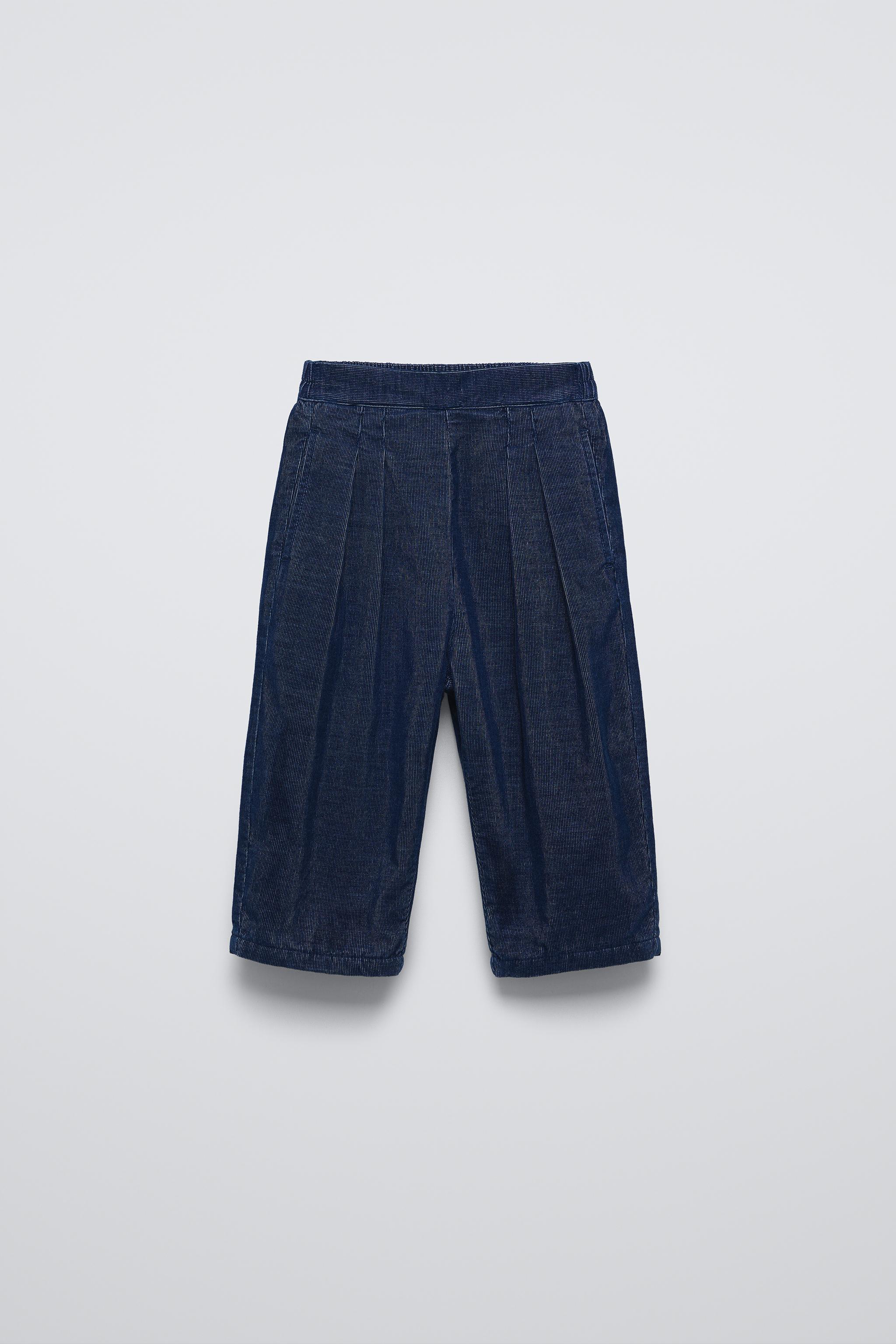 Zara needlecord joggers sale