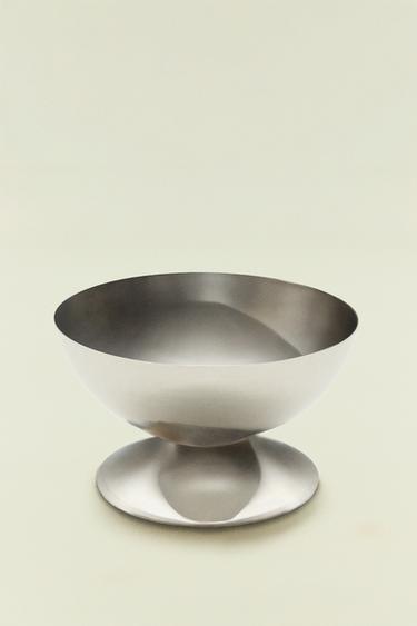 Zara SHINY METAL ICE-CREAM CUP - Steel