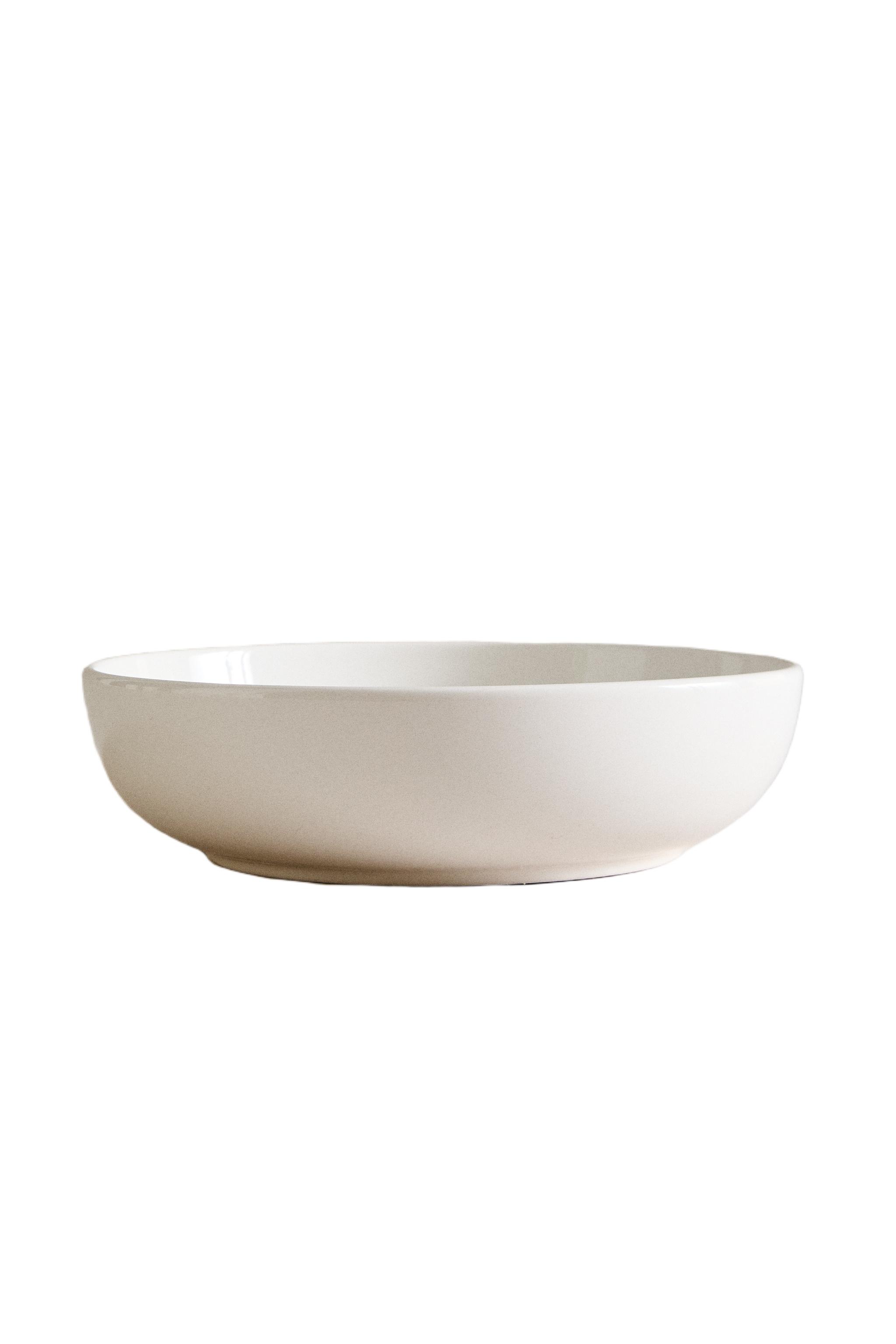 STONEWARE SOUP PLATE