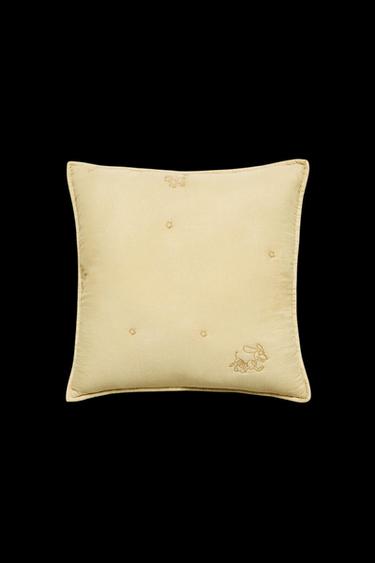 CHILDREN'S TOY STORY ©DISNEY/PIXAR QUILT CUSHION COVER - Yellow by Zara