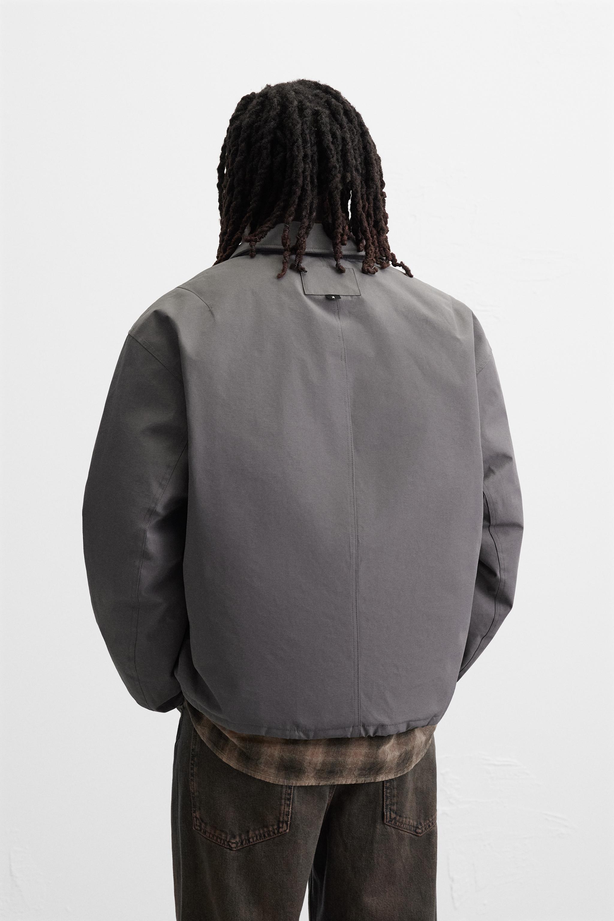 TECHNICAL PADDED JACKET - Black | ZARA United States
