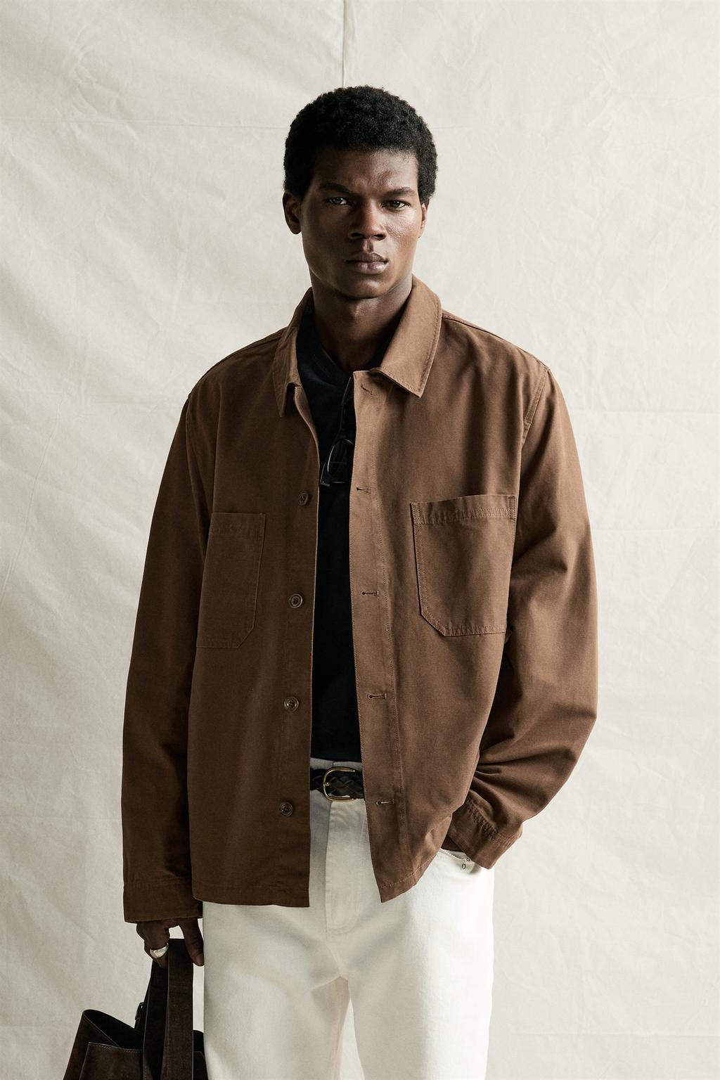 CANVAS REGULAR FIT OVERSHIRT