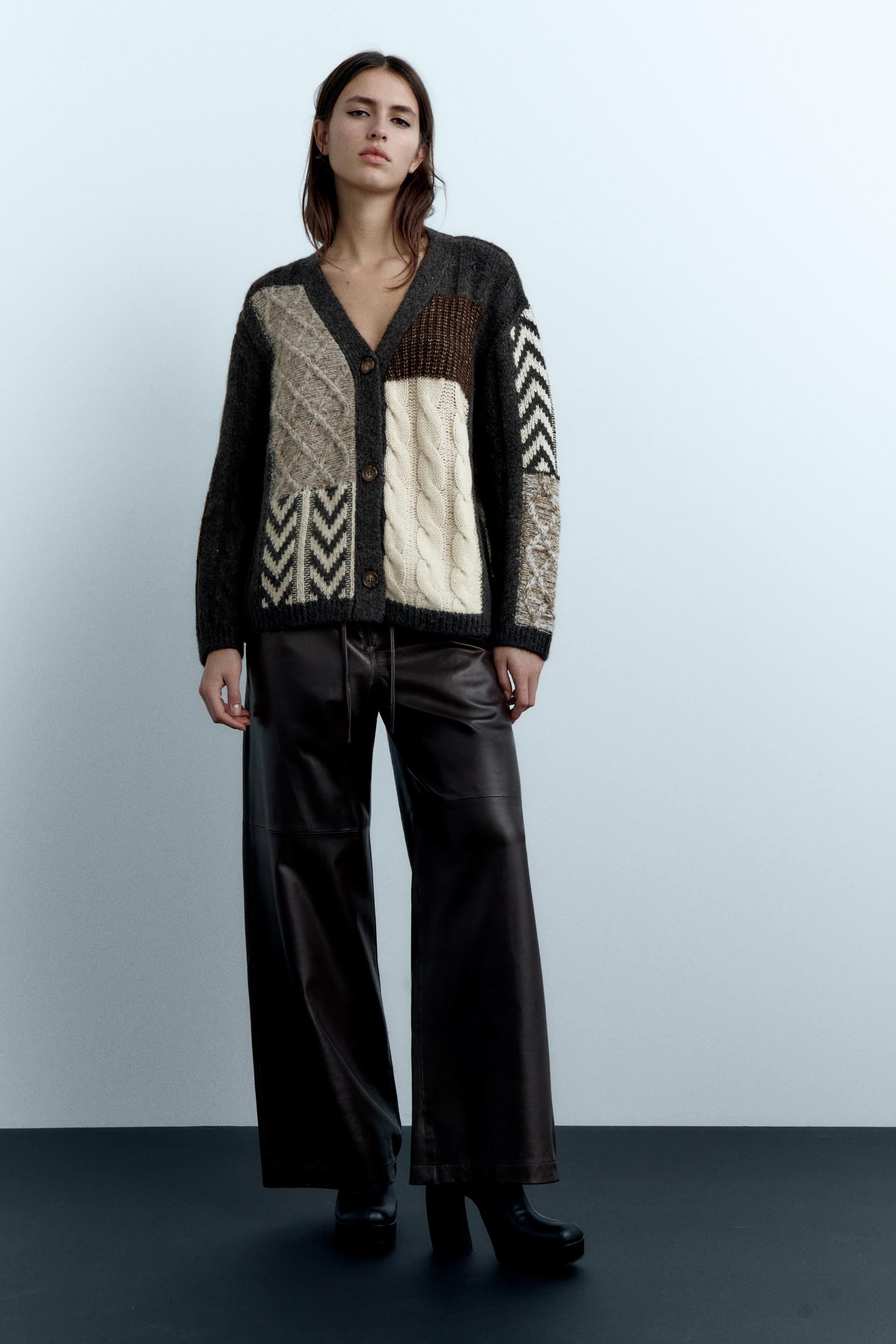 patchwork jacket zara