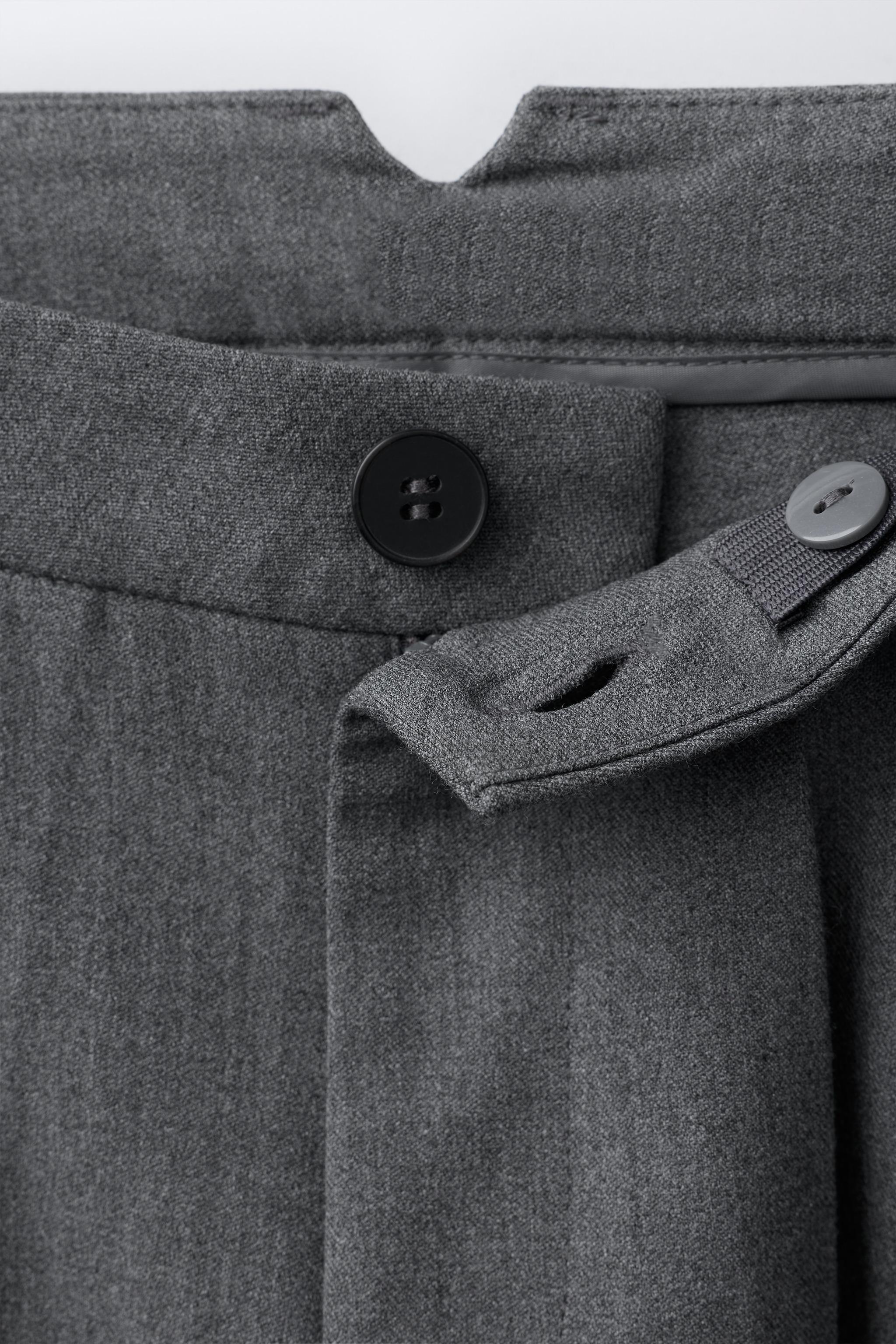 PANTALON BARREL À PINCES