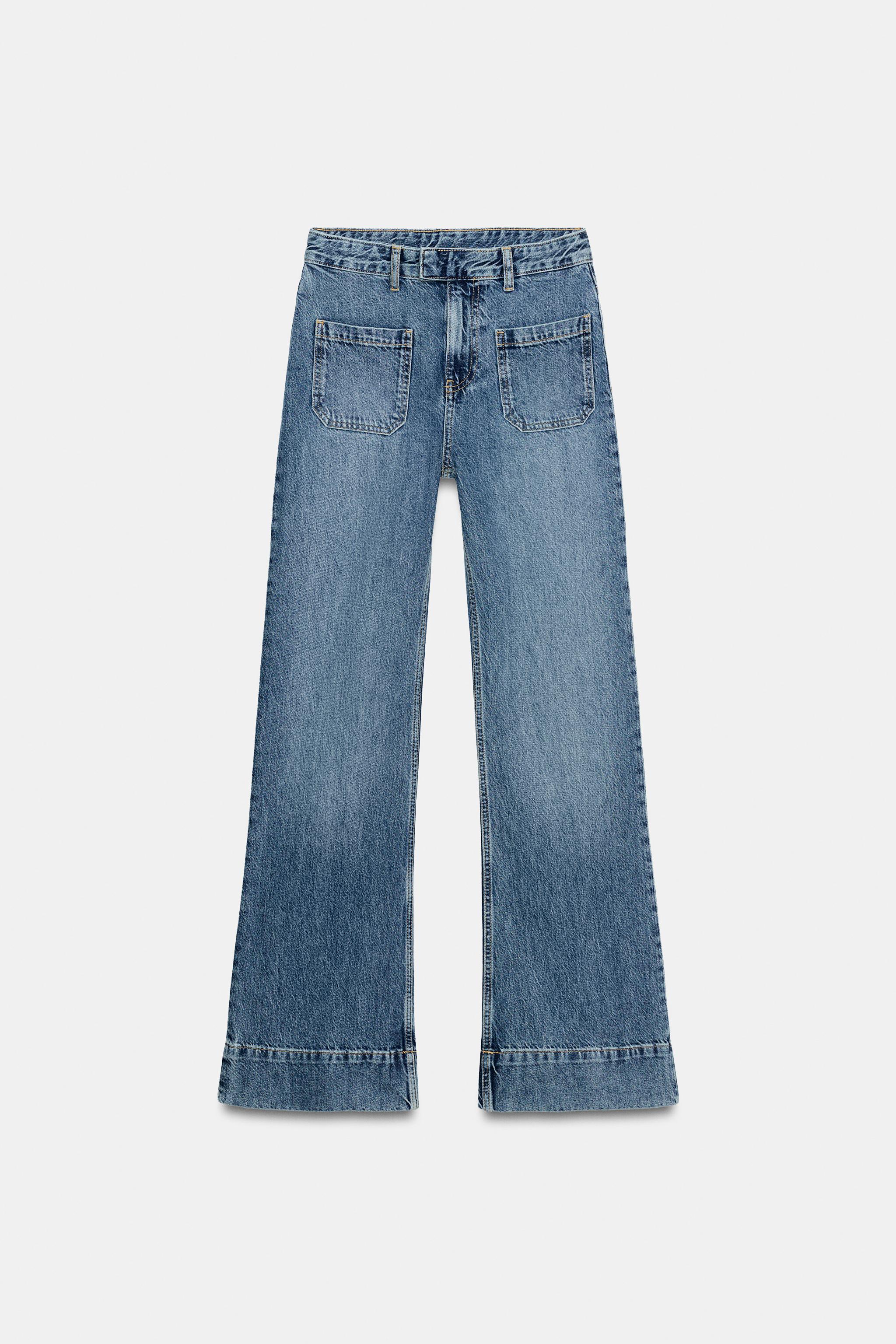 JEAN ZW COLLECTION FLARE TAILLE HAUTE À POCHES