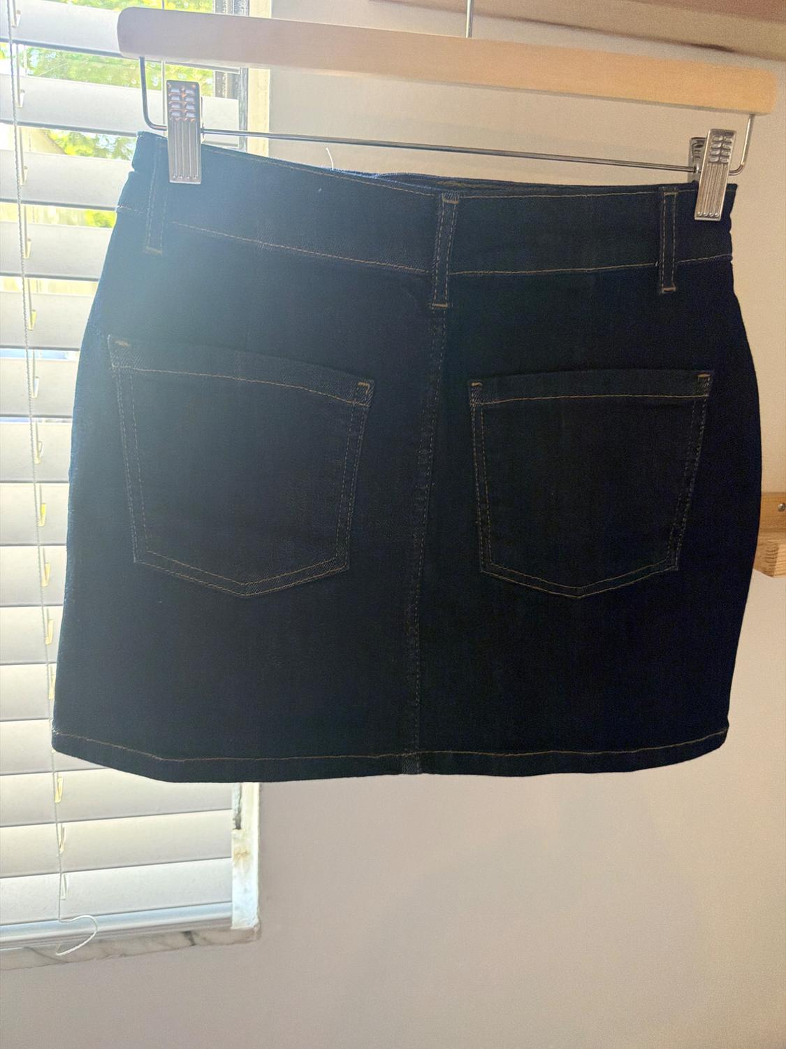 SHORT DENIM SKIRT ZW COLLECTION - Image 5