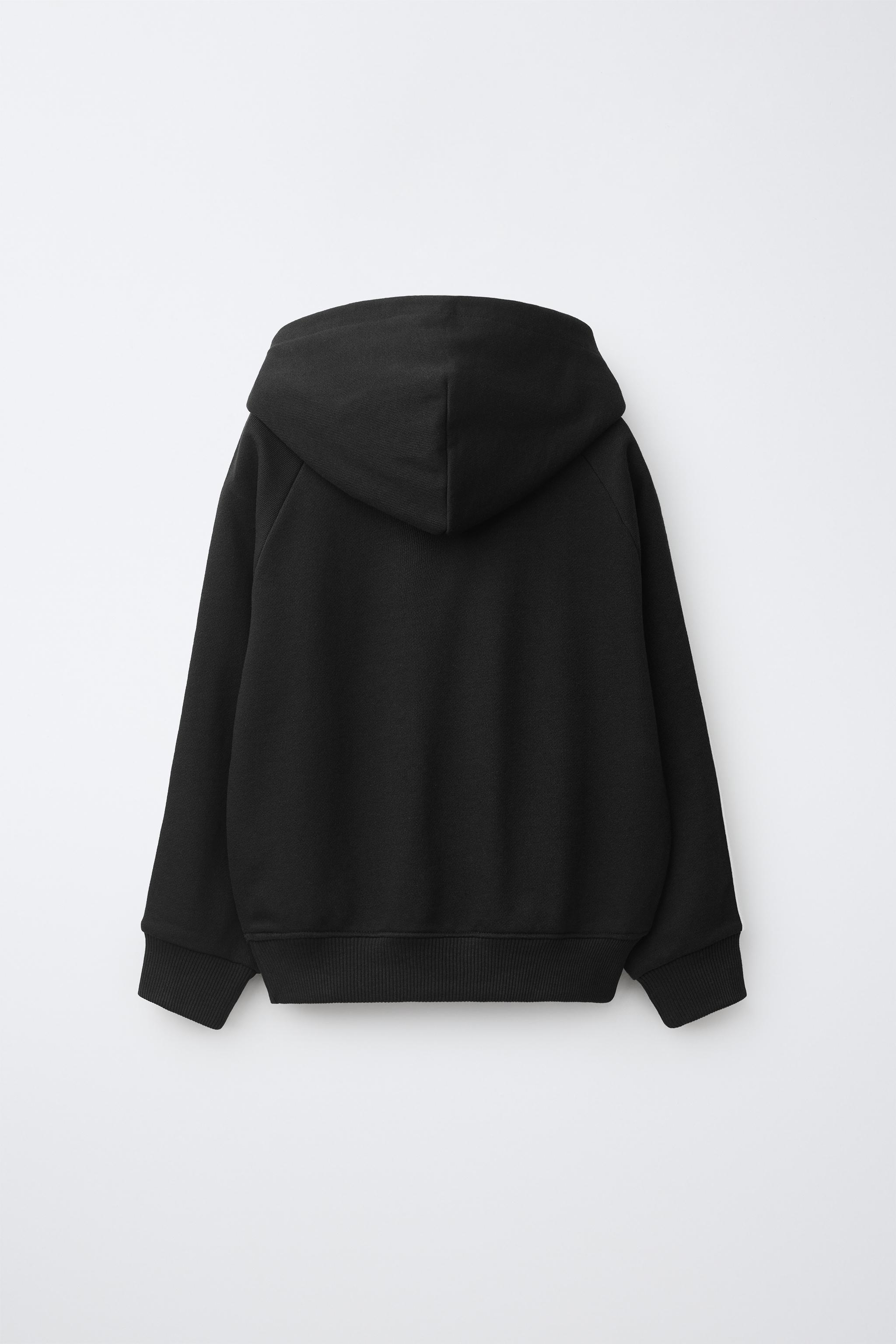 HOODIE AND SIDE-STRIPE JOGGER SET